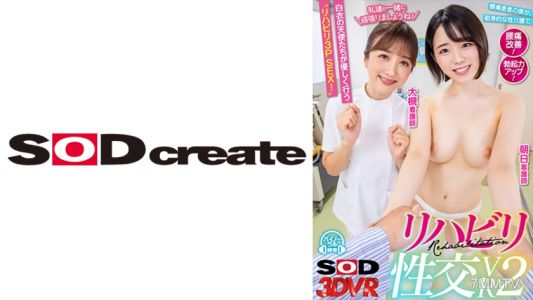 1073DSVR-1163 【VR】Rehabilitation Sex VR 2 The patient with back pain, me, improves my back pain through dedicated sex care! Increased erection power! Rehabilitation 3P SEX performed gently by the angels in white coats! Asahiri Rin Ootsuki Hibiki
