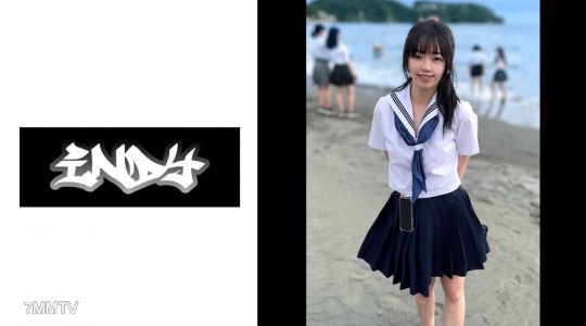 534CRT-024 K②【Personal Photography】Pink Polka-Dot Swimsuit Girl Found at Enoshima Beach - Release of the Ultimate Perfect Butt Raw Insertion Video of a Beautiful Young Girl