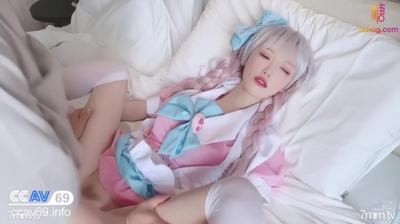 【AI畫質增強】糖心原創 醉酒顏射的次元少女cosplay首次露臉