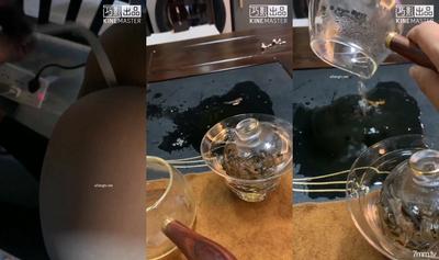 &quotAlphabet Circle Awesome God Extreme Training ☛ Yin Ring Show Bitch Series&quot Perverted Bitch Under The Tea Table Waste Tea Enema Blowjob