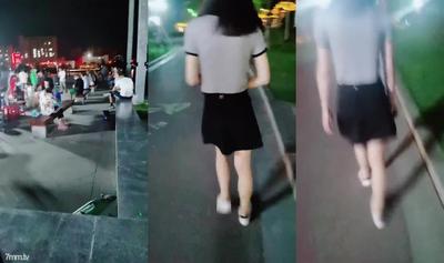 2022.8.6,【婷婷小姐】,欲女養成記,坐標上海,酒店塞跳蛋,廣場
