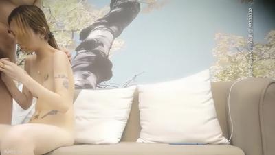 [AI image quality enhancement] 2020-06-05 [Mr. Yang&quots exploration of 91 Mr. Yang] The second scene in the middle of the night is a black hat with a slender tattooed girl, flirting and blowjob