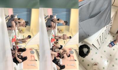 2023-6-17【換妻極品探花】探花99年美甲師，兩男三女淫亂名場面，大屌爆插狂噴水