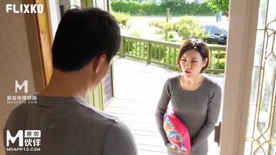 MFK-0078 Woman who gives the door by herself [Madou]